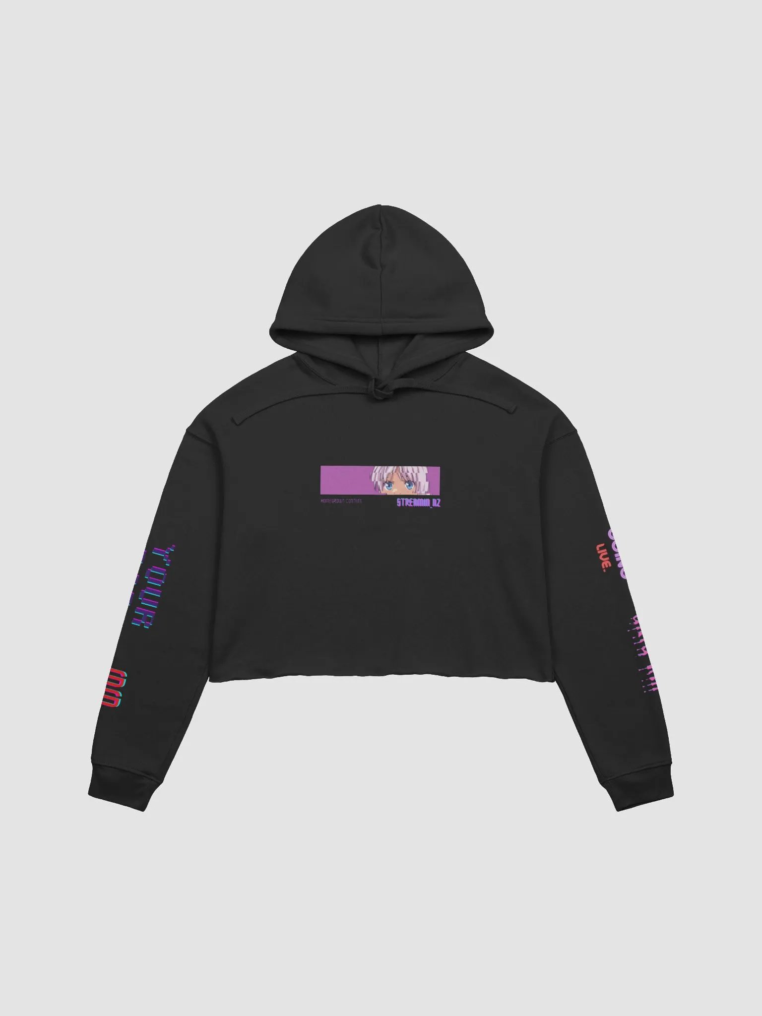 All Over Cropped Hoodie product image (2)