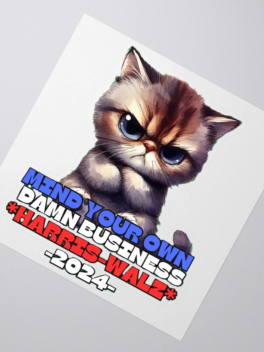 HARRIS-WALZ 2024 MIND YOUR OWN DAMN BUSINESS product image (2)