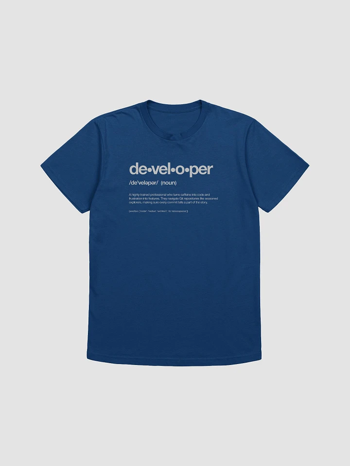 Developer, defined - Cotton Ringspun Tee product image (1)