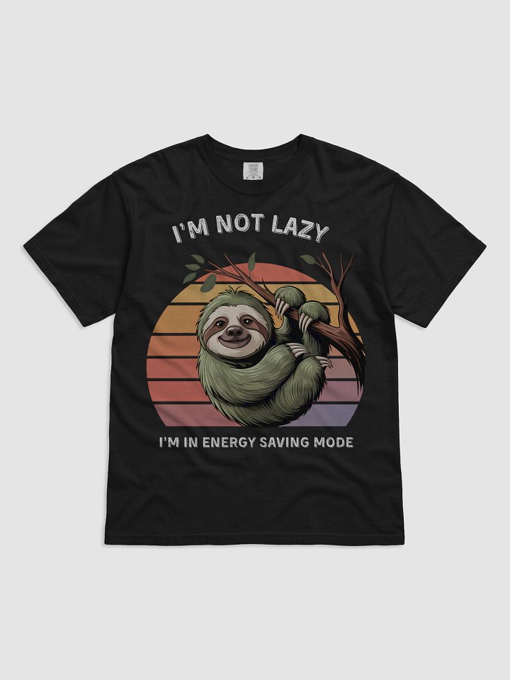 I'M NOT LAZY LOALA TEE product image (1)