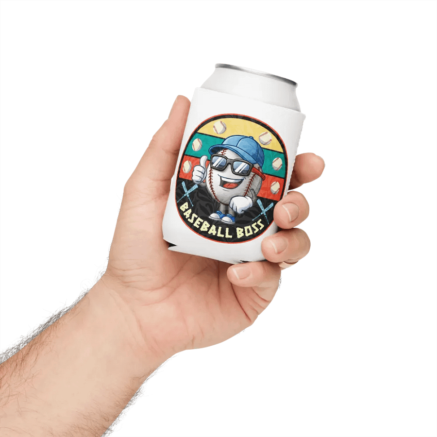 Baseball Boss Can Cooler product image (4)