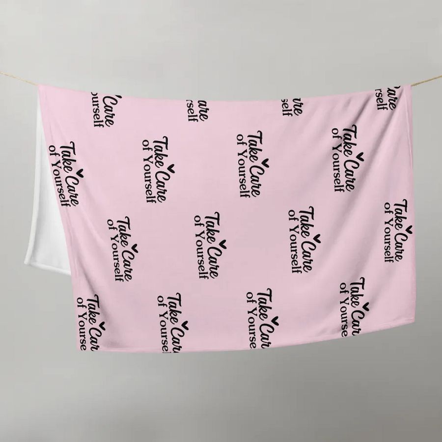 Take Care Of Yourself Blanket product image (10)