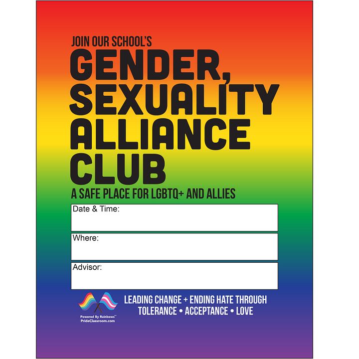 GSA Club Poster Template product image (2)