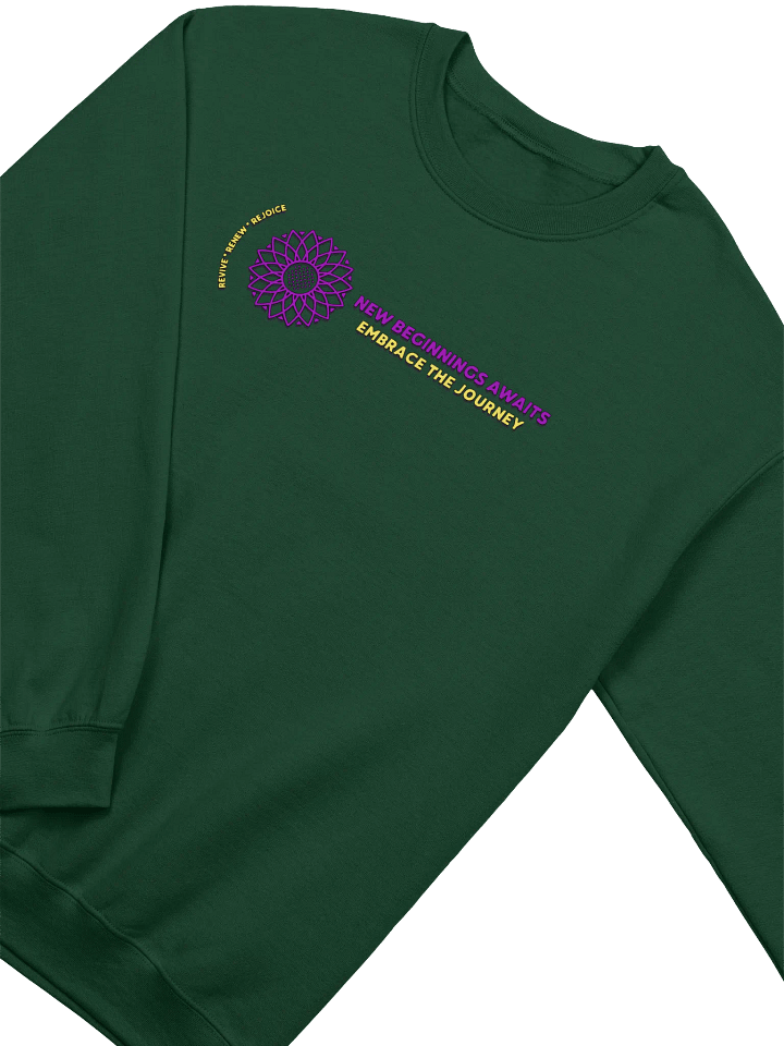 New Beginnings Mandala Blossom Crewneck Sweatshirt product image (6)