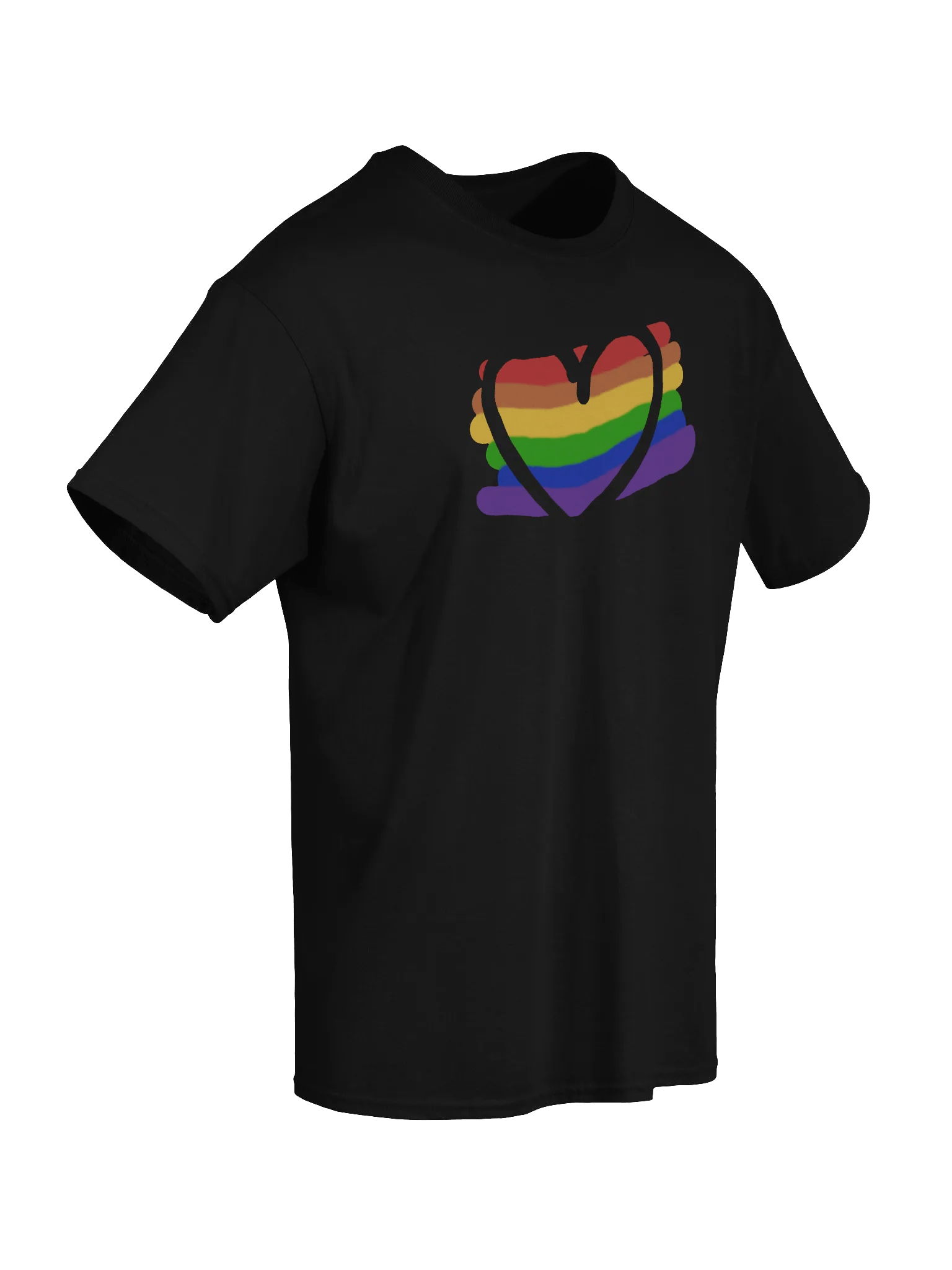 Rainbow Heart T-Shirt product image (6)