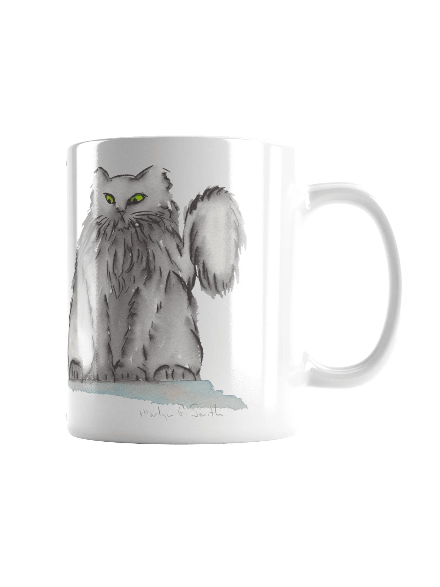 Grumpy Catitude Cat Mug – Me-Yow! product image (1)