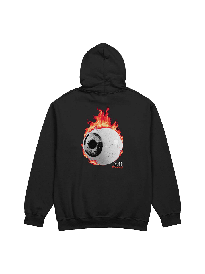 Burning Eyesight Graphic Hoodie product image (2)