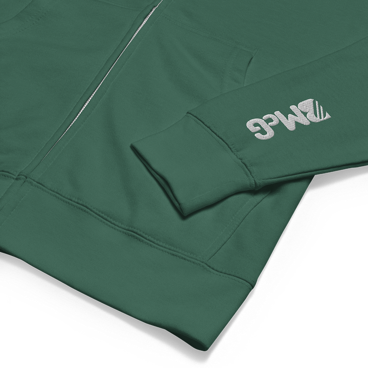 BMcG Zip Up Hoodie | Embroidered Logo product image (2)