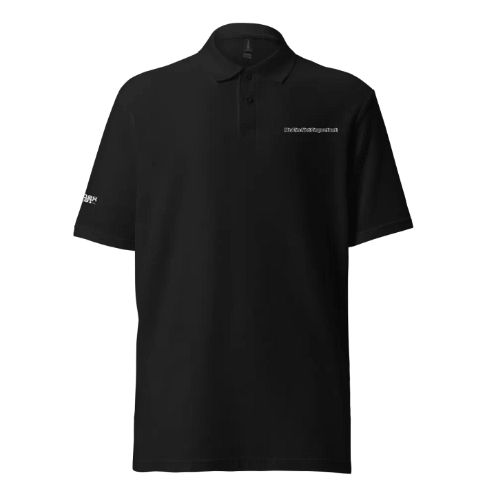 Pique Polo Shirt - Embroidered - Mr I'm Not Important product image (1)