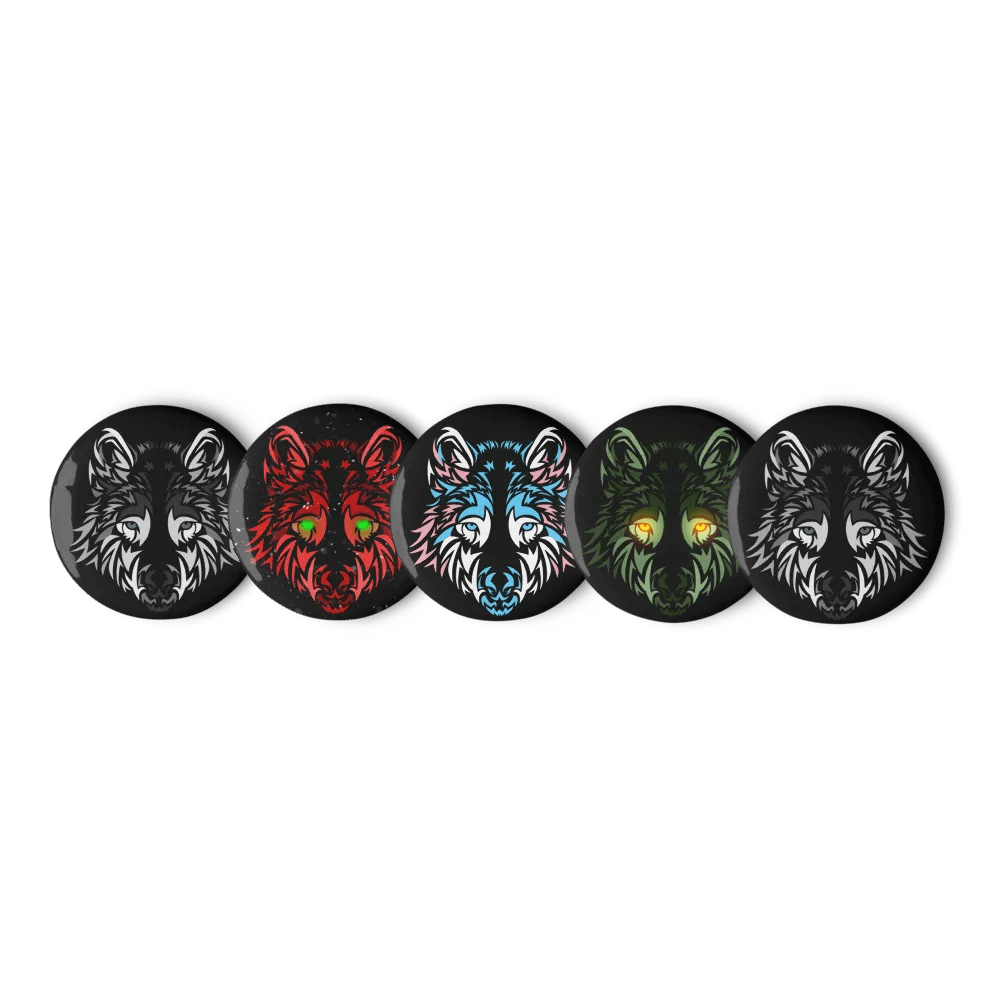 Set of pin buttons product image (4)