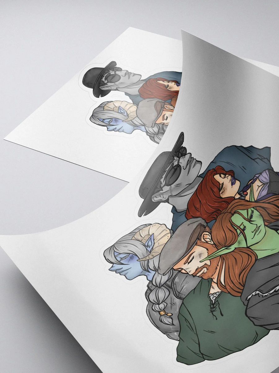 The Long Rest | Sticker product image (4)