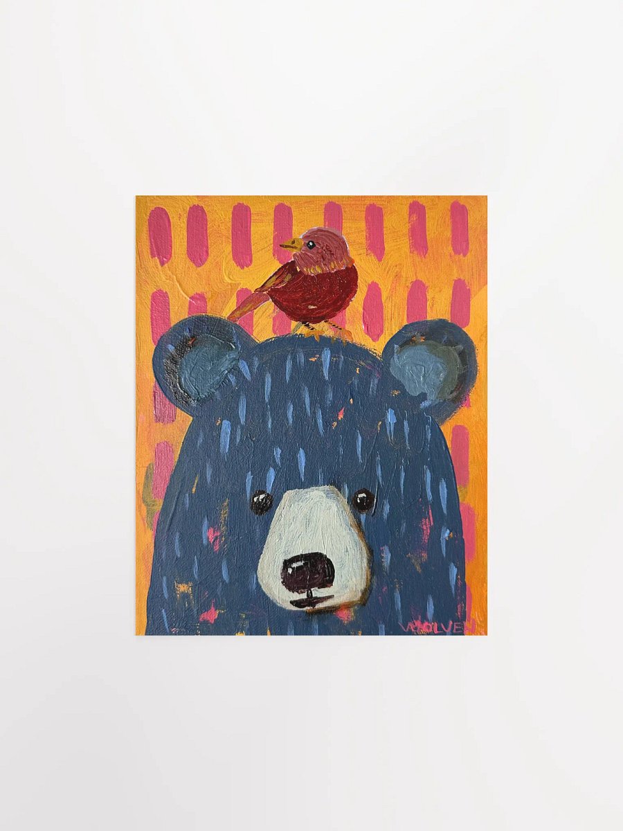 Custom Print: Perch – The Bear of Friendship product image (1)