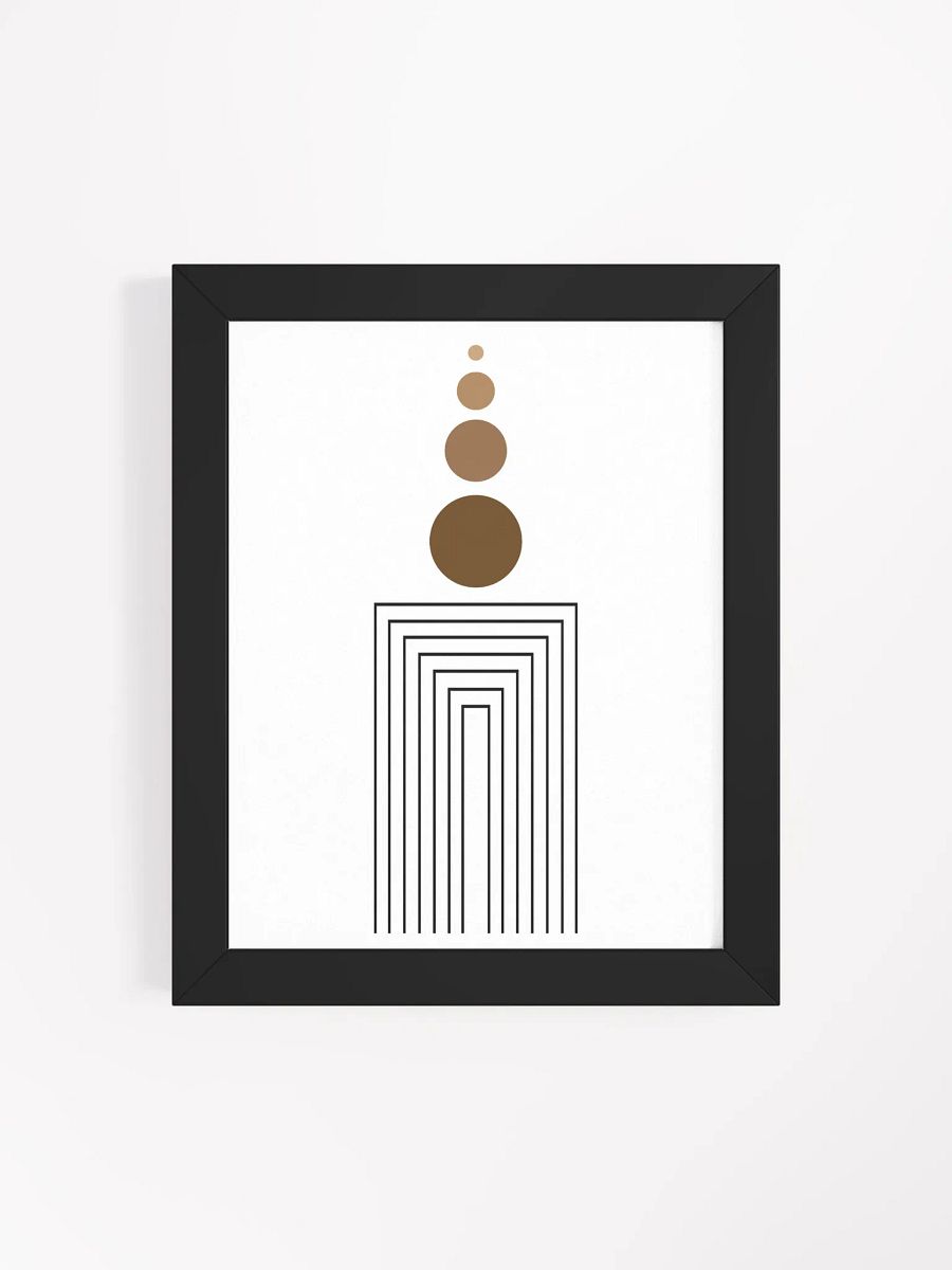 Concentric Rectangles Framed Poster product image (4)