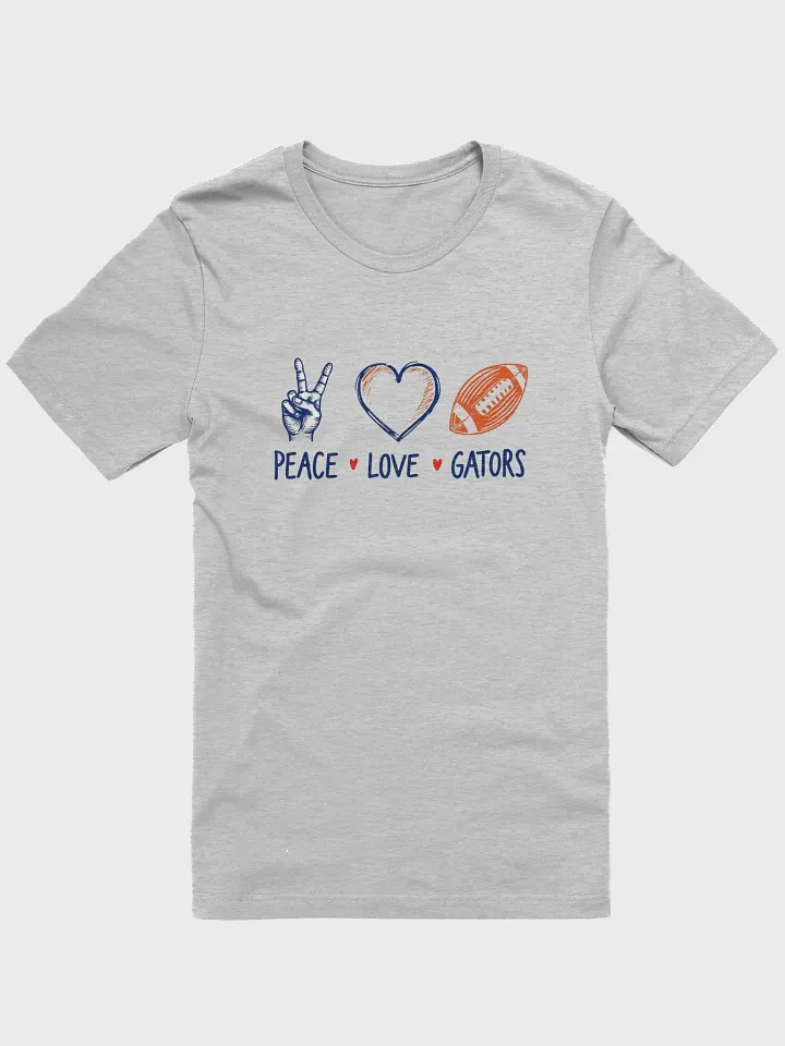 Peace Love Gators T-Shirt product image (1)