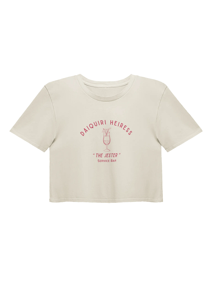 CHECK PLEASE! DAIQUIRI CROP - WHITE-IVORY product image (1)