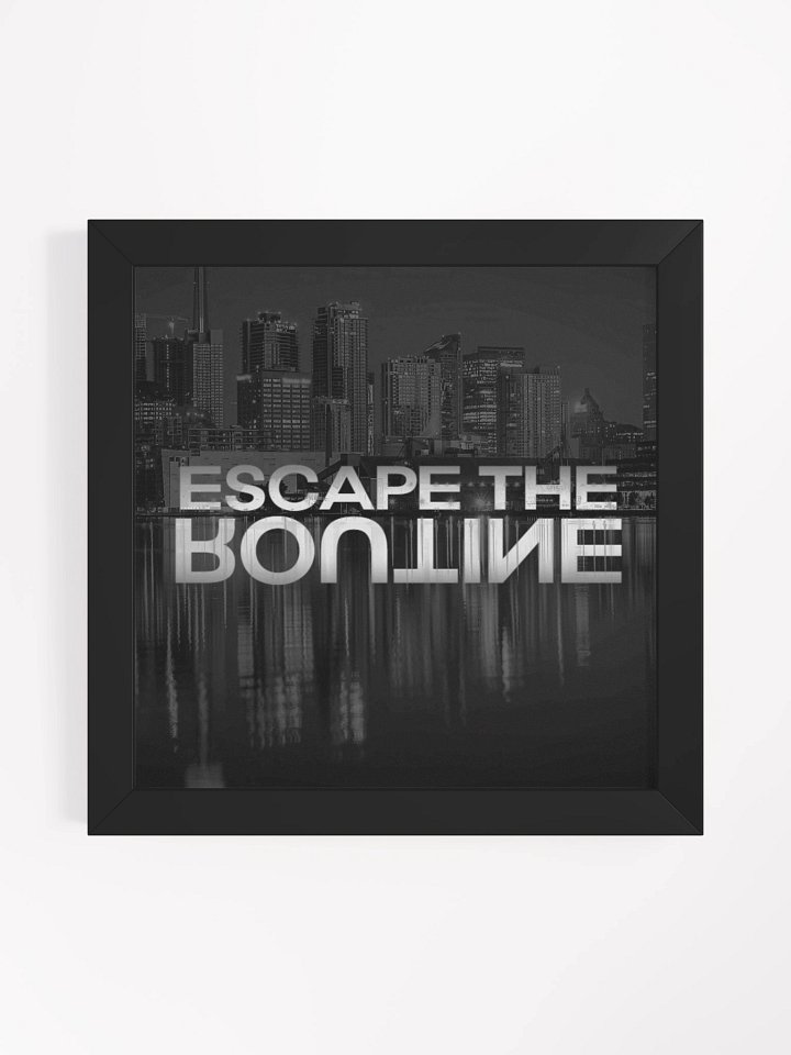 Cityscape Reflections Framed Poster product image (1)