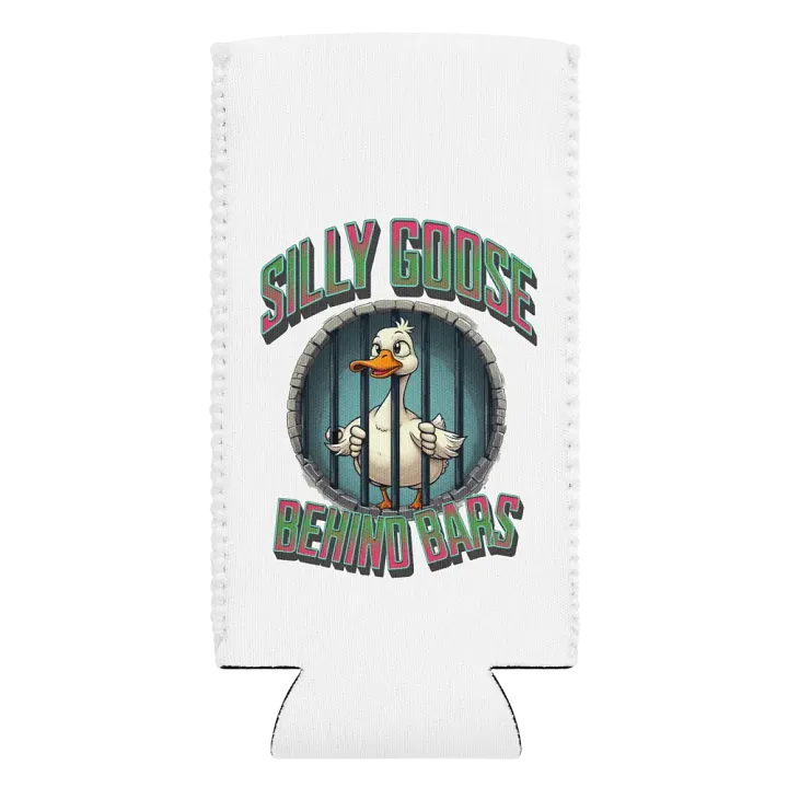 Silly Goose Behind Bars Can Cooler product image (2)