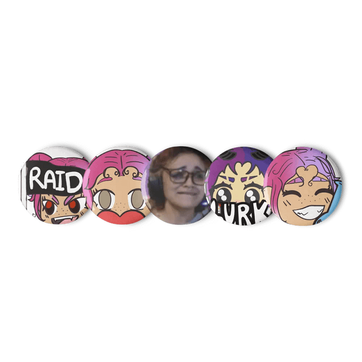 Emote Harley Button Set product image (1)