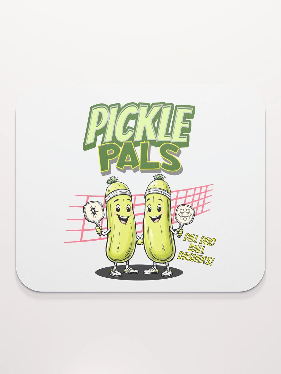 Pickleball Pals Dill Duo Ball Bashers Mouse Pad product image (1)
