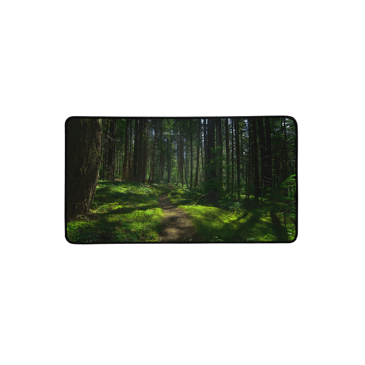 Lower Dungeness Trail Timber sun lighting Workspace Desk Mat product image (2)