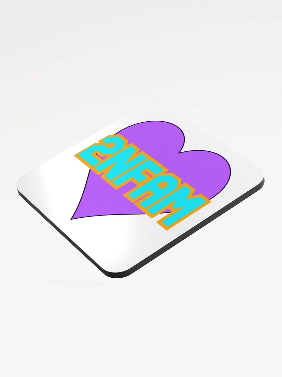 2NFAM Heart Coaster (White) product image (3)