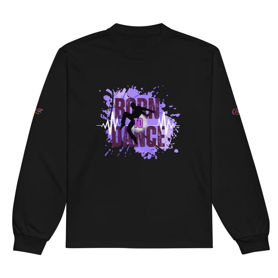 Born to Dance His Silhouette Unisex Long Sleeve Shirt product image (2)