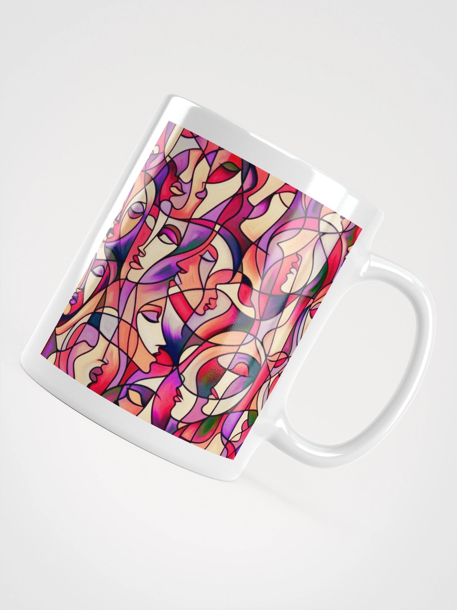 Womеns Faces Mug product image (11)