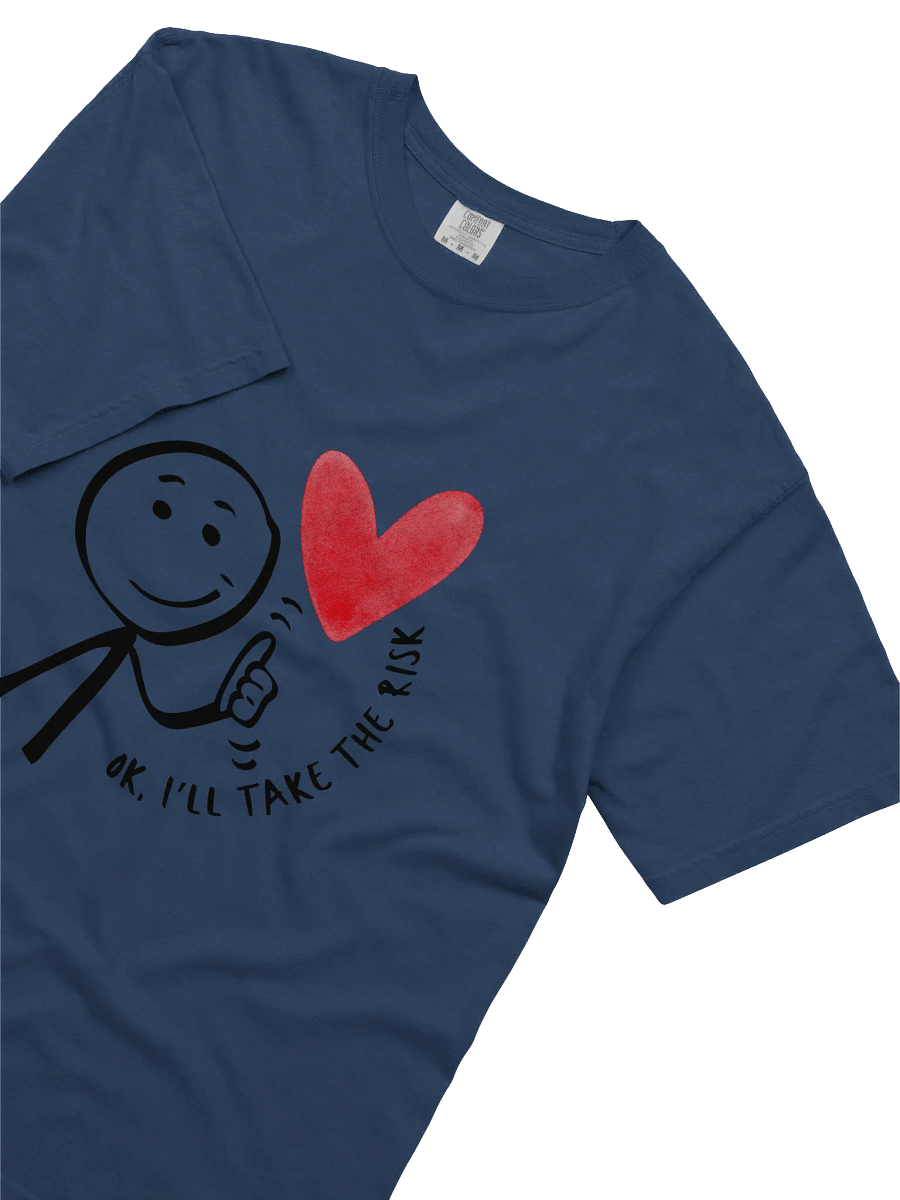 Ok, I'll Take the Risk Heavyweight T-Shirt product image (41)