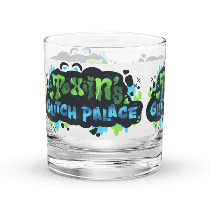 TOXIINS Glitch Palace Rocks Glass - Urban Toxicity product image (2)