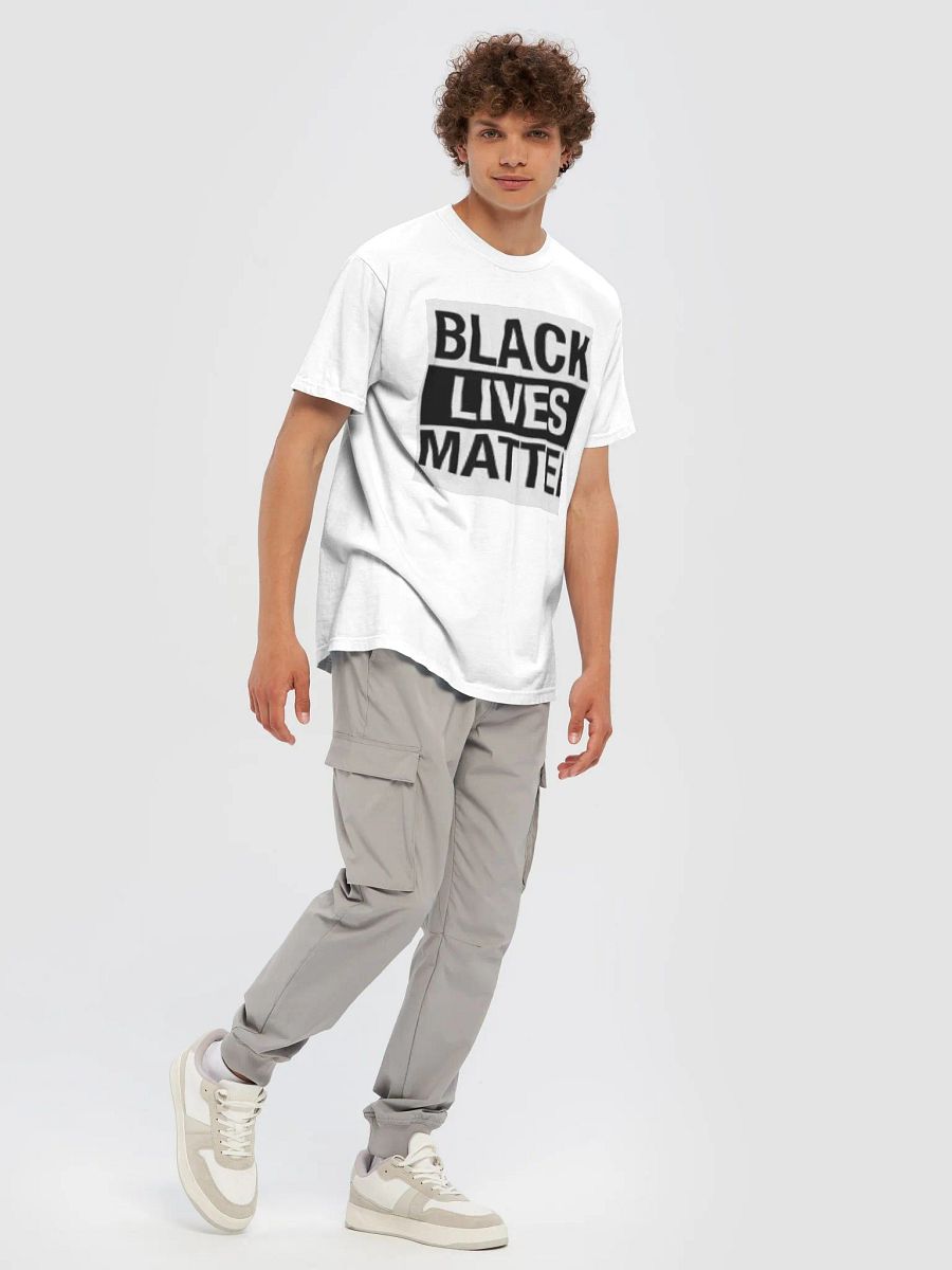 Black Lives Matter Cotton Tee Shirt product image (7)