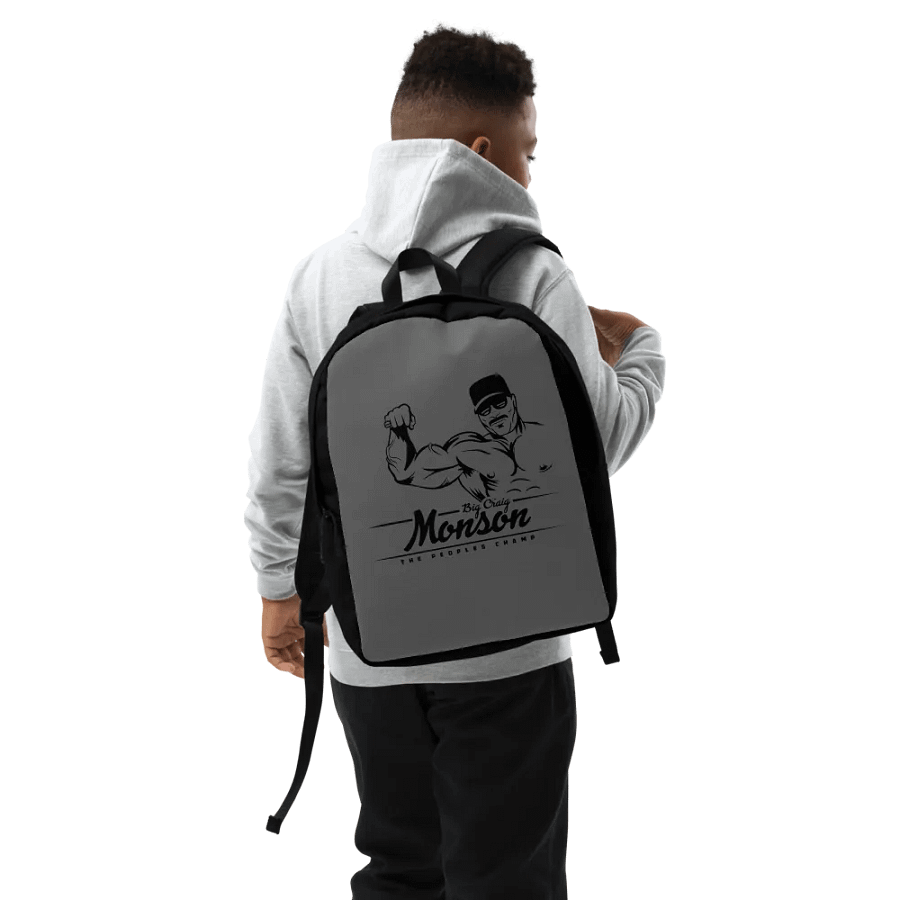 Big Craig Monson Backpack The Peoples Champ Backpack product image (7)