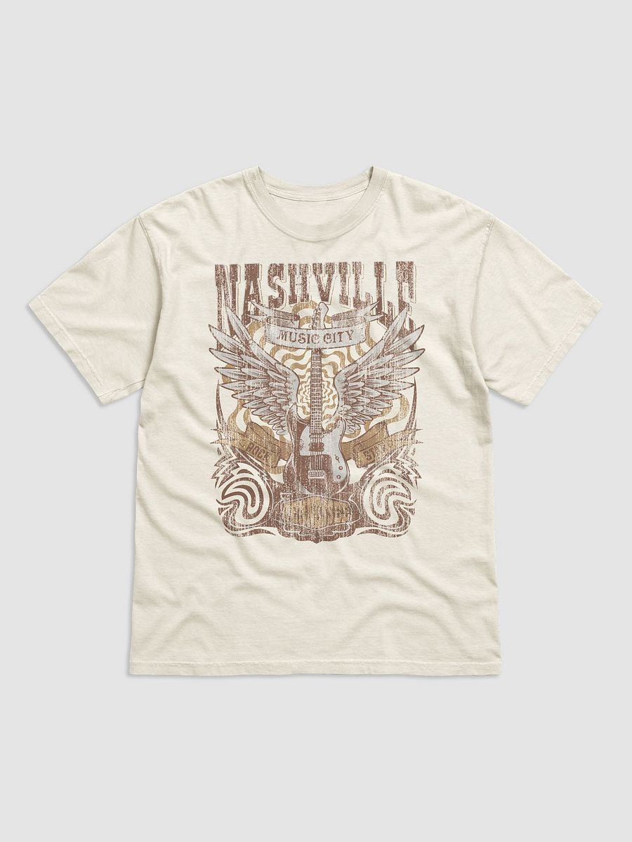 Nashville Music City T-Shirt | Retro-Style Western Grunge Tee for Travel and Road Trips product image (9)