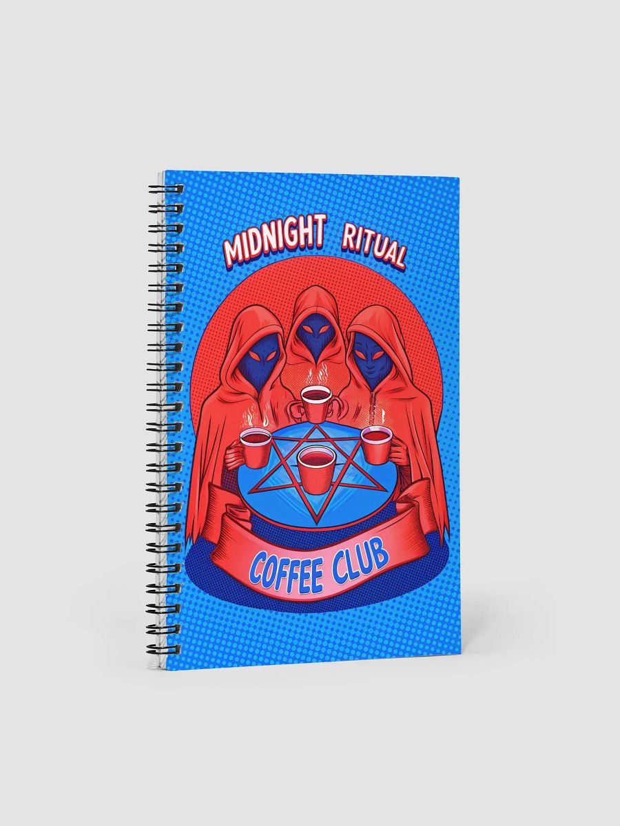 Midnight Coffee Club Spiral Notebook #2 product image (1)