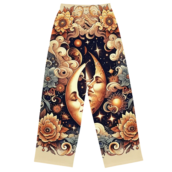 All-Over Print Unisex Wide-Leg Pants product image (1)