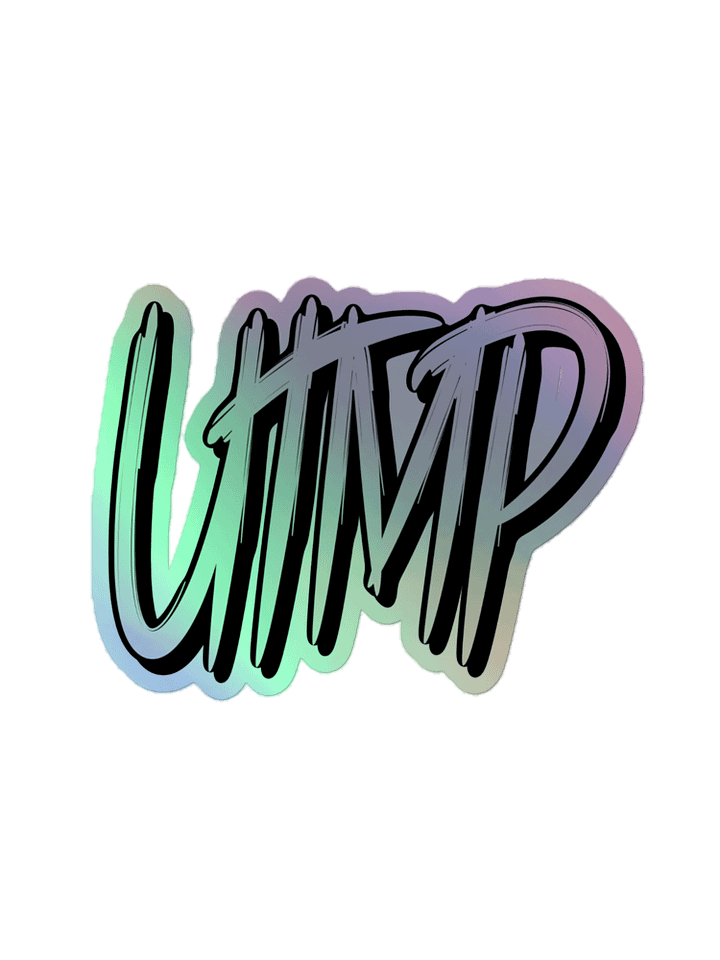 KISS CUT STICKER - UTMP Holographic product image (2)