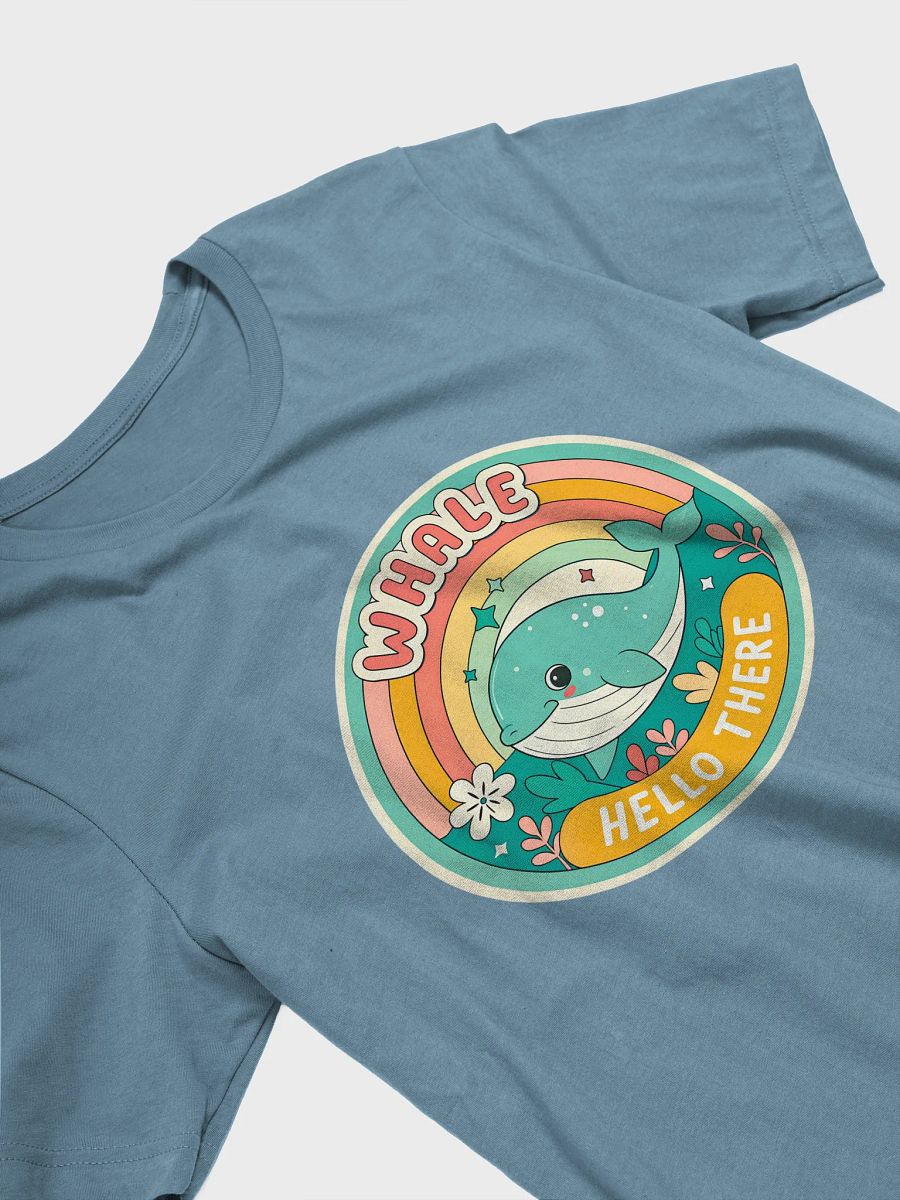 Whimsical Whale Rainbow T-Shirt product image (25)