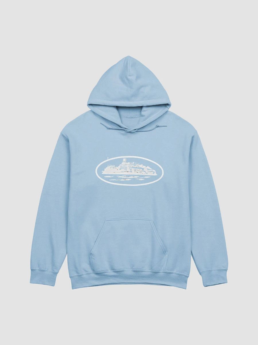 Corteiz Alcatraz Hoodie Baby Blu product image (1)