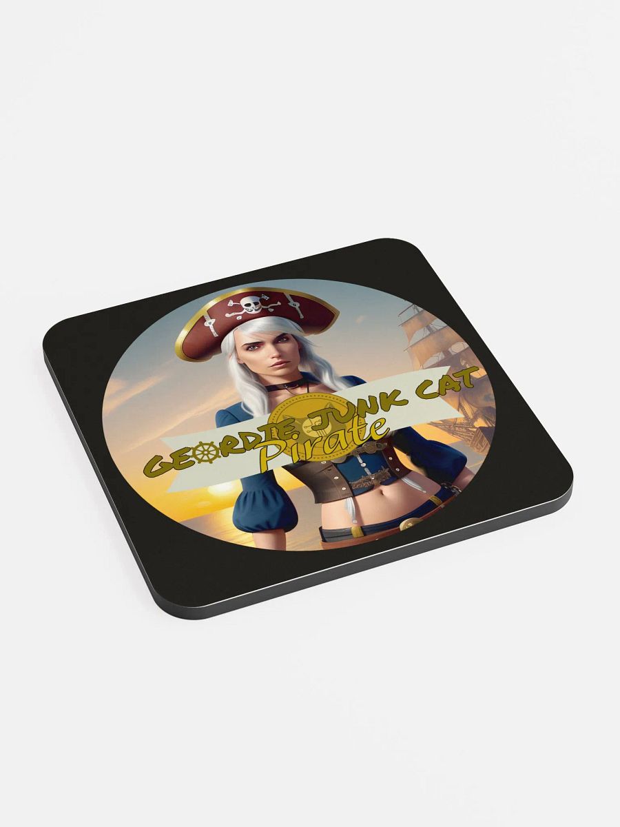 Pirate THREE Drink Coaster (3.74″x 3.74″, US and EU SHIPPING) product image (2)