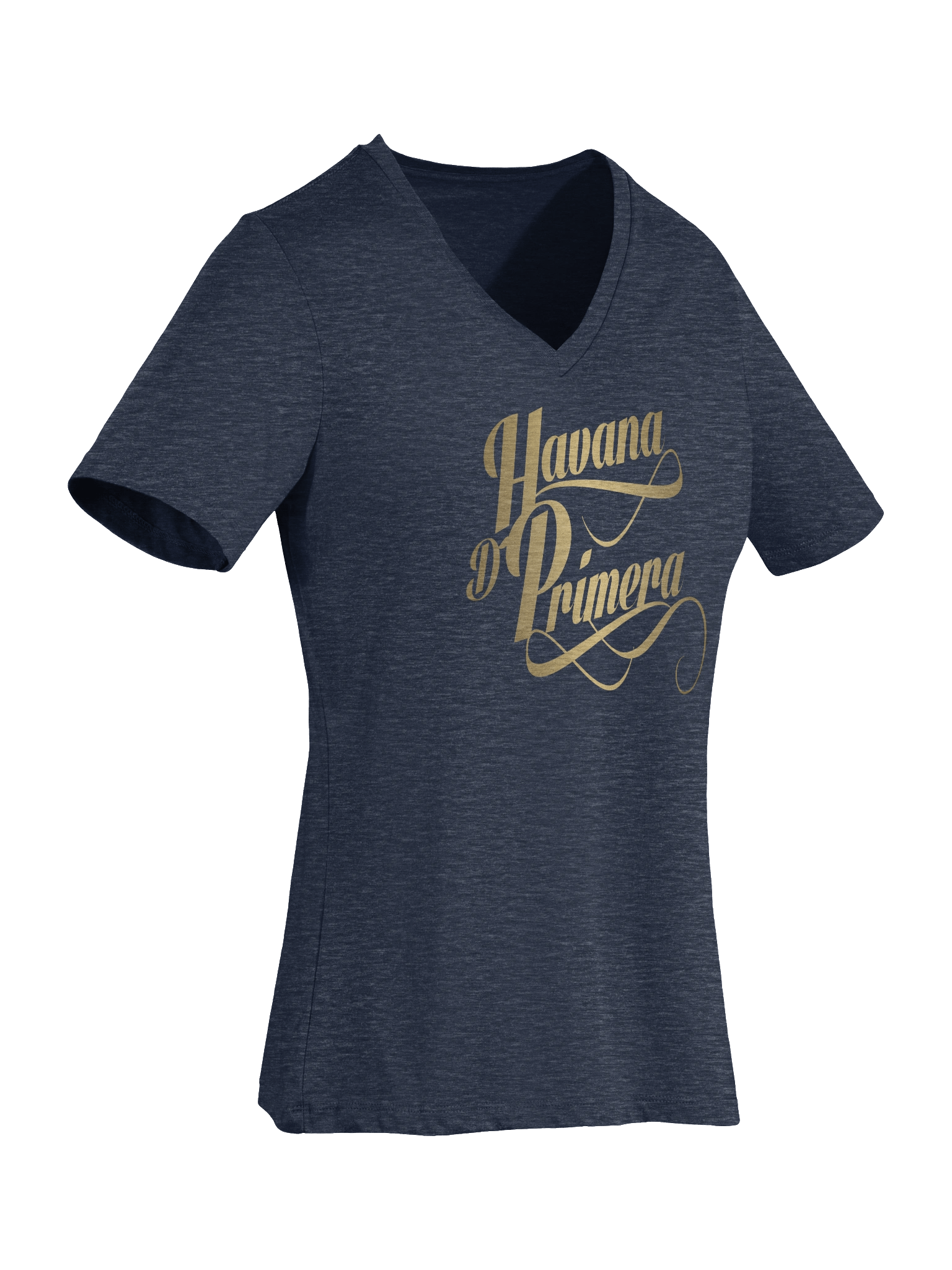 Havana D'Primera - Women's Relaxed V-Neck T-Shirt product image (7)