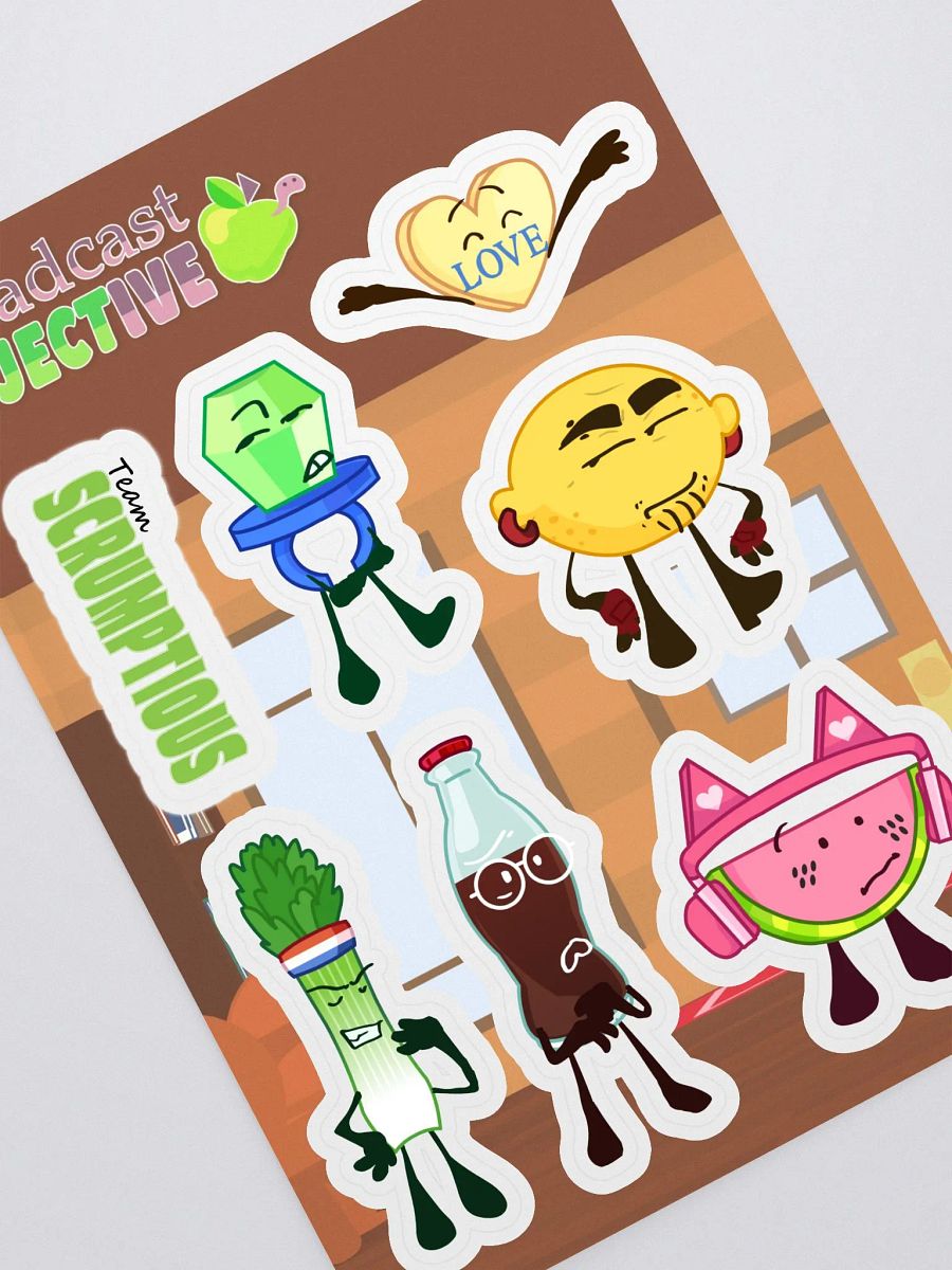 Team Scrumptious Stickers product image (1)