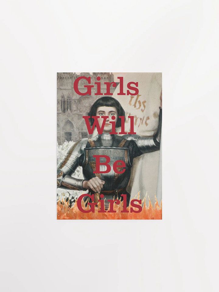 Girls Will Be Girls Matte Poster product image (1)