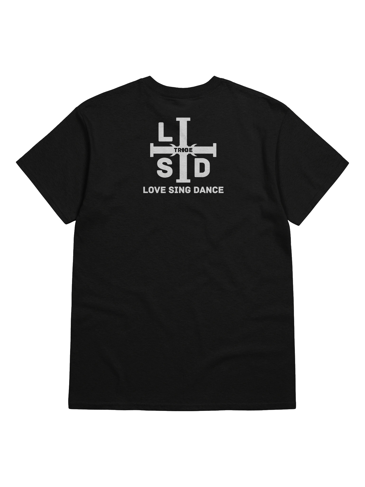 LSD TRIBE "Love Sing Dance" Mystic Tee {White Emblem} product image (6)