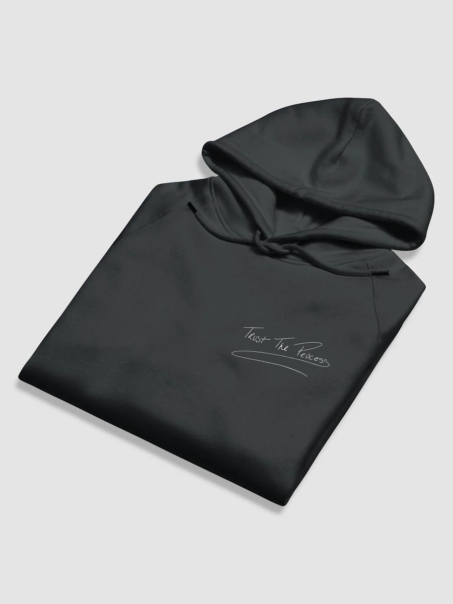 Trust the Process Matte Black Hoodie product image (6)