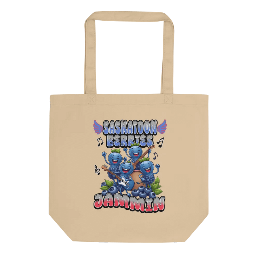 Saskatoon Berries Jammin Eco-Friendly Tote Bag product image (1)