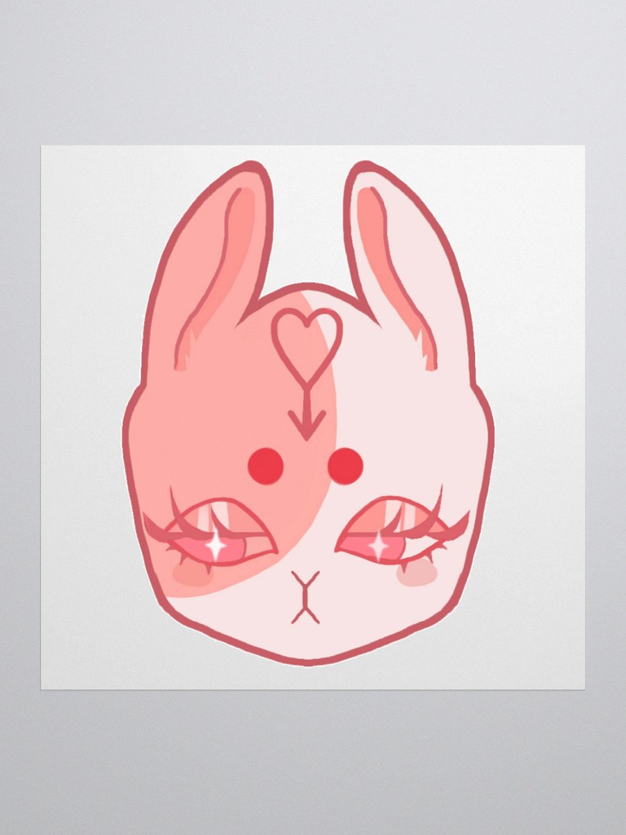 LOVEMELAZY logo sticker product image (2)