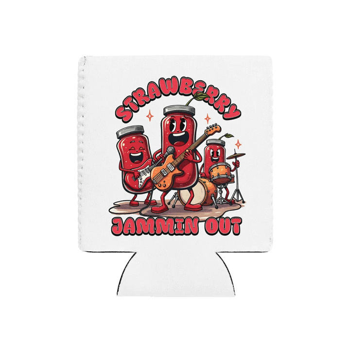 Strawberry Jammin Out Can Cooler product image (1)