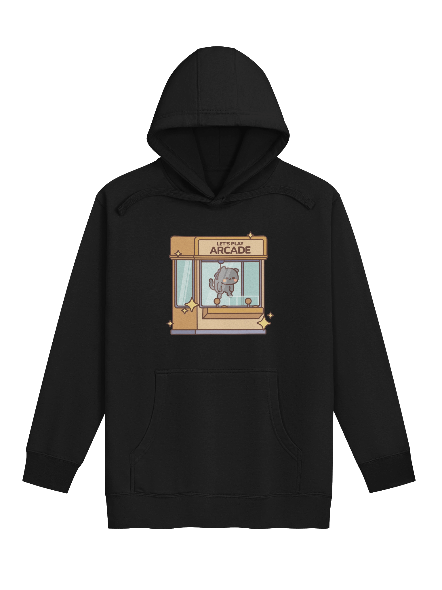 Let's Play Arcade - Black Hoodie product image (1)
