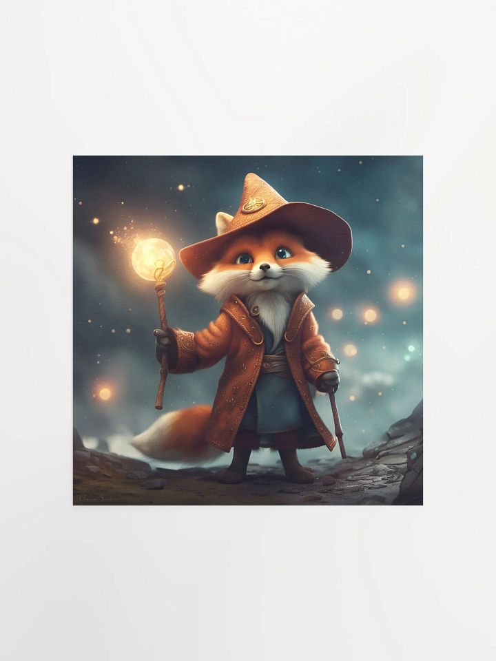 Fox Wizard Poster product image (1)