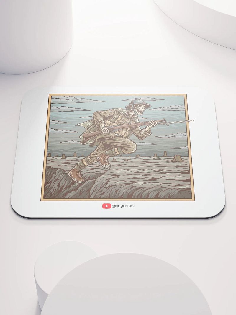 Bayonet charge mouse pad
