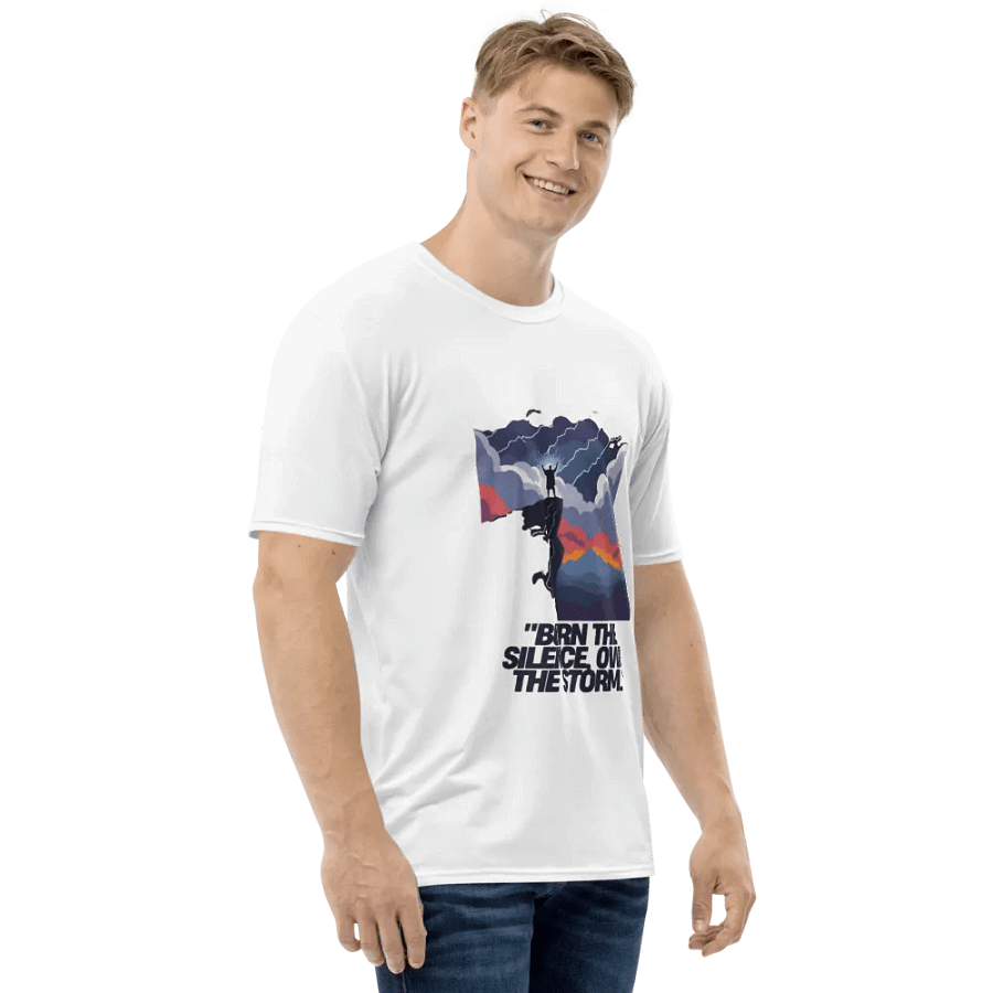 Burn The Silence Own The Storm All-Over Print Tee product image (4)